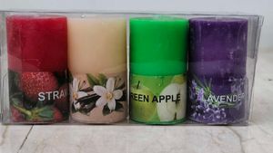 Scented Candle Set ..1 piece rate mention