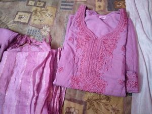 Embroidered Kurta Set