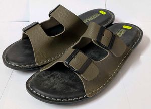 Woodland Leather Buckle Sandals