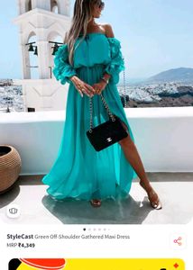 Teal Maxi Dress