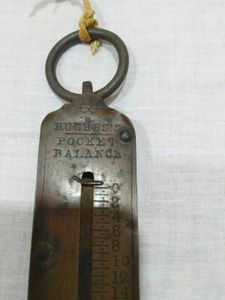 Antique Collectible &#39;Hughes&#39;s Patent Pocket Balanc