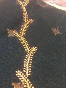 Elegant Embroidered Saree