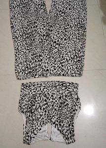 Animal Print Bikini Set