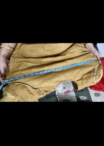special kurti with lehenga and golden du