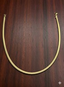 Gold Herringbone Necklace