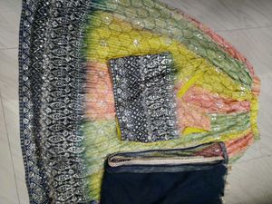 Colorful Sequined Lehenga Set