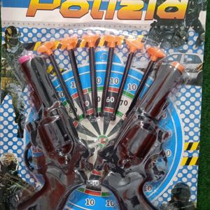 Plastic Gun With Stick Bullets