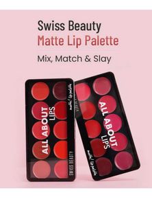 Swiss Beauty All About Lips Palette 🎨