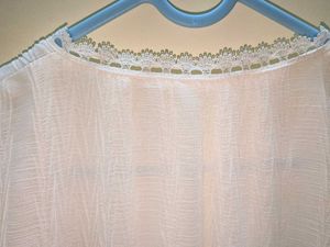 Korean Lace Trim Bow Top