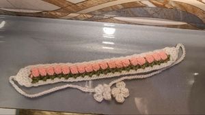 Crochet Tulip Headband