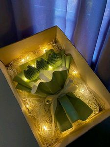 Crochet Tulip lightning Bouquet