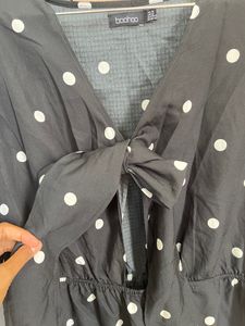 Price Drop- Sexy Short Polka Dot Jumpsuit Boohoo Brand
