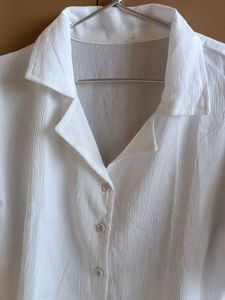 White Short Sleeve Shirt