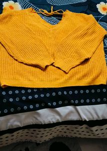 Mustard Yellow Crop Top