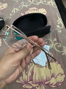 Ojos Transparent Full Rim Cat Eye Sunglasses