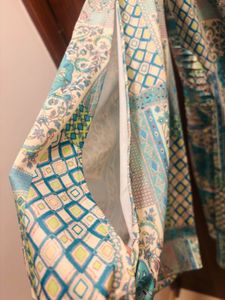 Patterned Mini Dress