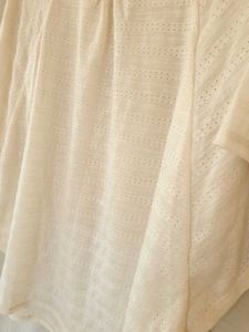 Ivory Knit Dolman Top