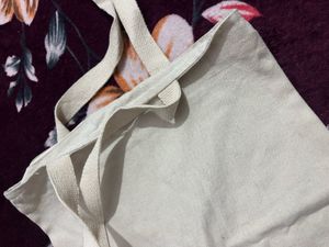 Butterfly Embroidered Tote Bag