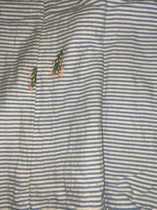 Cute Striped Baby Romper