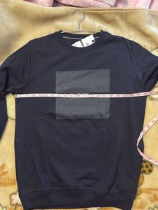 Brand new Black Graphic Print Sweatshirt