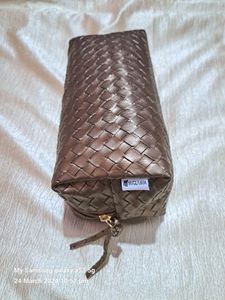 Myglamm Braided Effect Makeup Vanity Pouch 👝