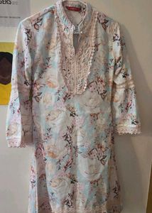 Floral Print Kurta