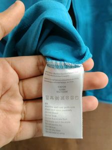 Blue Long Sleeve Tee