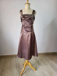 Elegant Brown  Dress  Length  44 Inches