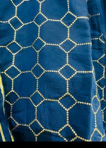 Elegant Blue Embroidered Kurta Set totally new