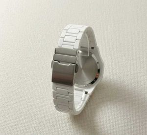 Minimalist White Wristwatch