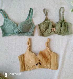 3 Fancy Bra Combo