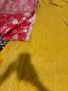 Never Used Gown With Dupatta
