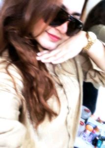 Elegant Tan Button-Down Shirt