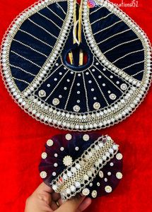 Mirror Work Laddu Gopal Poshak 5 No.
