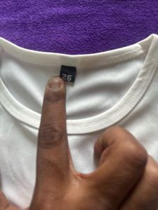 White Sleeveless Top - New with Tag