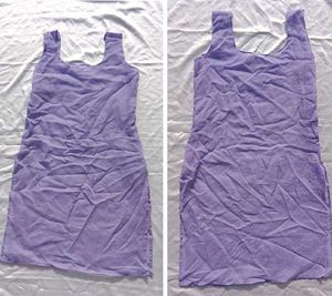 Tie Dry Lavender Chikankari Mirror Work Kurti💜