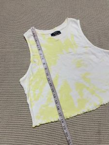 Bershka Tie-Dye Crop Top