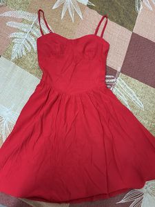 Flirty Red Mini Dress