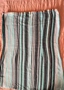 Striped Bandeau cotton  Top