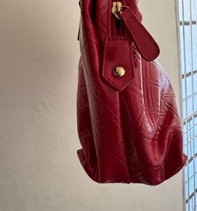 New Tommy Hilfiger Patent Red Handbag