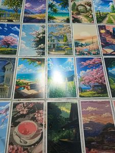 (Set Of 20)Scenery Art Prints