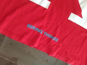 Off White Tee Red