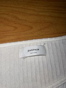 Ribbed White Crop Top