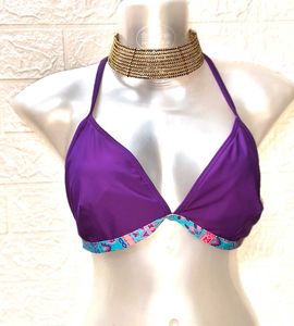 Tops &amp; Bikinis For Rs.99/ Purple Bikini Top