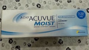 1-day Acuvue Moist contact Lens