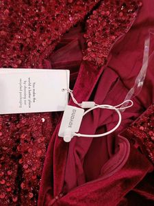 Elegant One-Shoulder Gown/ Dress