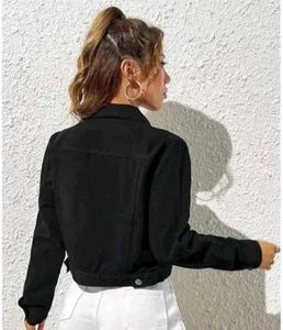 Pretty Black And White Two Denim Jacket Combo🖤🤍