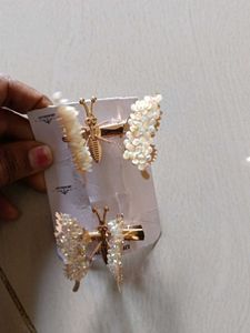 Butterfly Hair Clips - Set of 2