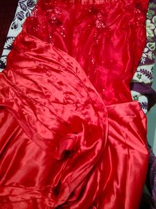 Fish Cut Ready To Wear Saree