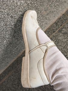 White School Shoes It&#39;s Truely New..